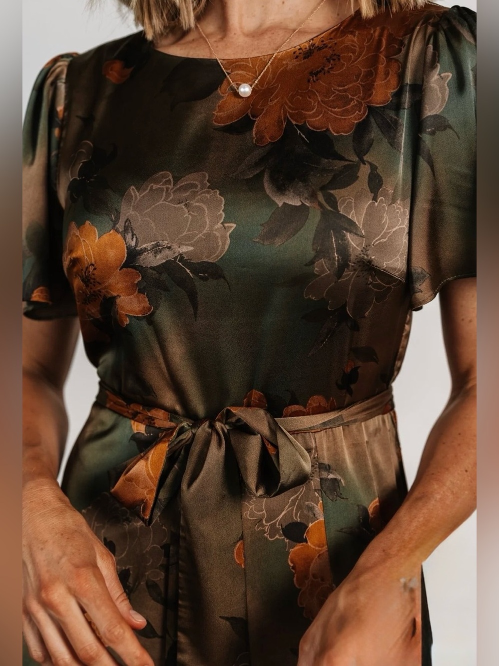 Baltic Born Agnes Satin Maxi Dress - Picture 6 of 9